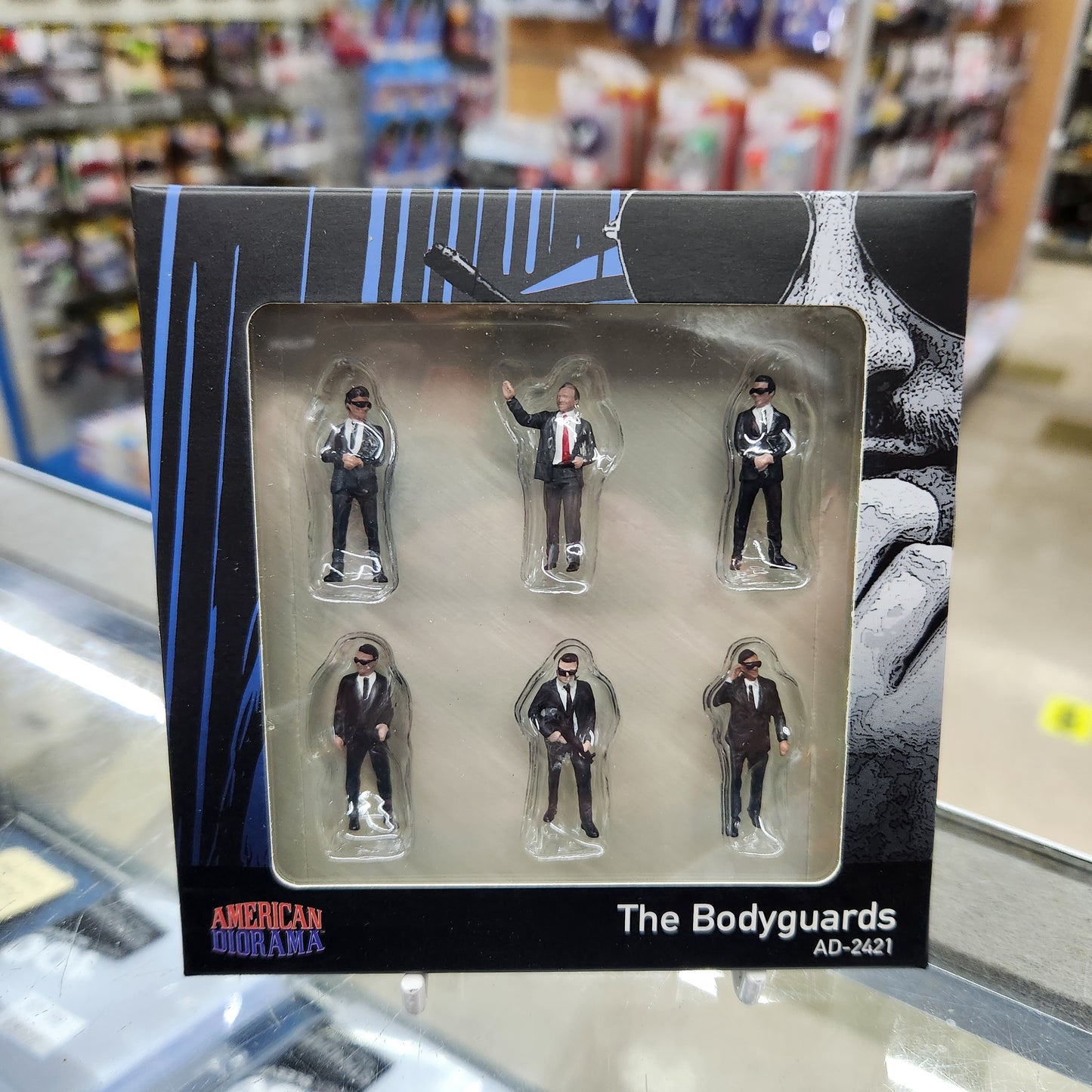 American Diorama - Diecast Figures 'The Bodyguards' Set - 1:64 Scale