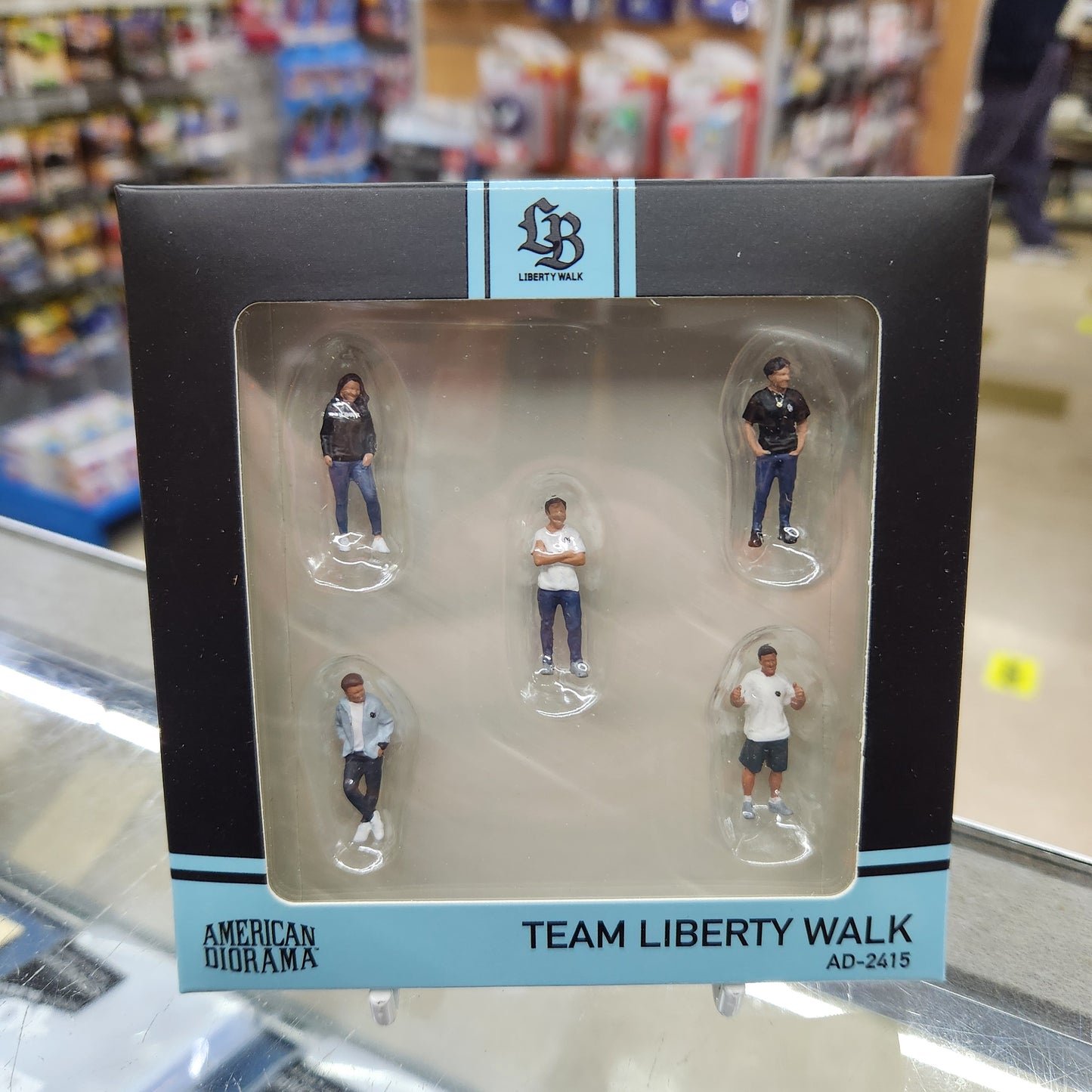 American Diorama - Diecast Figures 'Team Liberty Walk' Set - 1:64 Scale