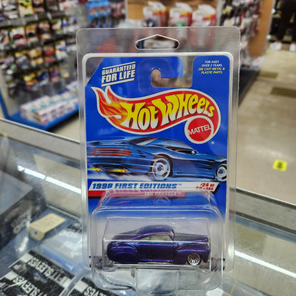 Hot Wheels - 'Tail Dragger' (1998 First Editions) - Metalflake Purple