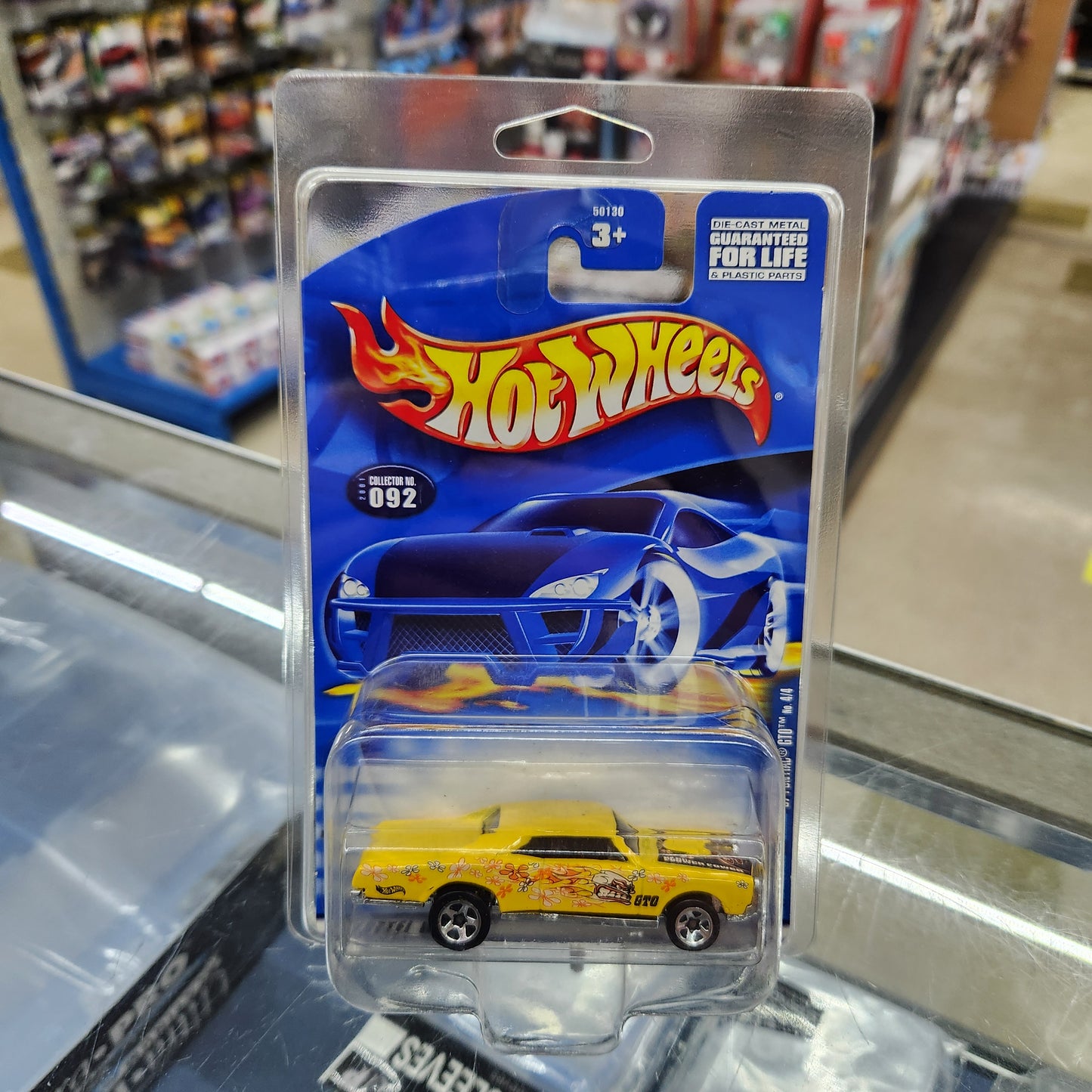 Hot Wheels - '67 Pontiac GTO 'Hippie Mobiles Seires (Error) - Yellow