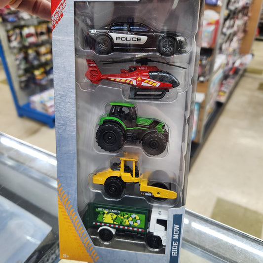 Majorette - Street Cars - 5 Piece (Set B) - 1:64 Scale