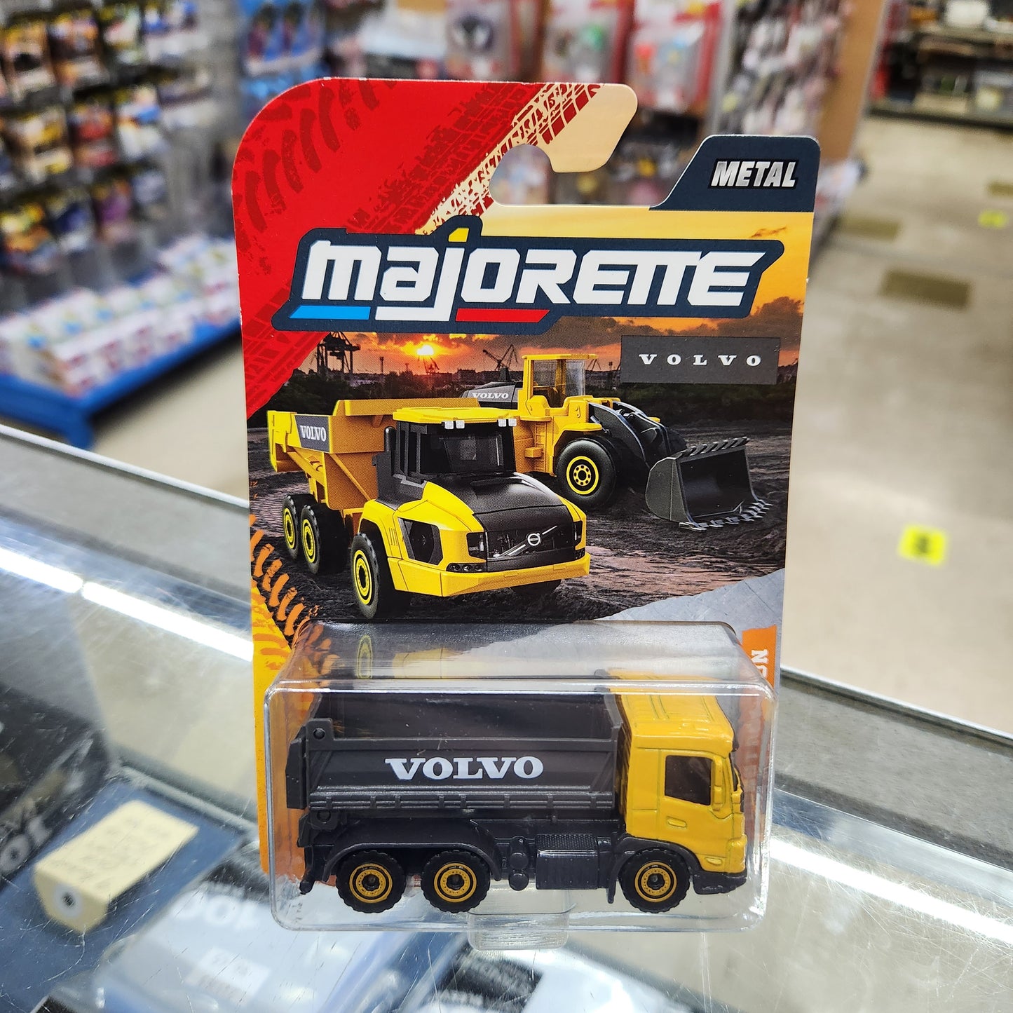 Majorette - Volvo Construction - Truck Dumper - 1:64 Scale