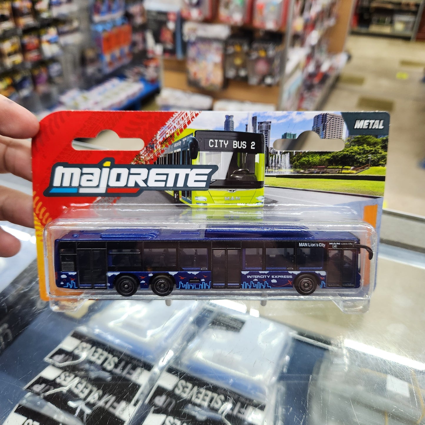 Majorette - City Man Bus 'Intercity Express' - 1:64 Scale