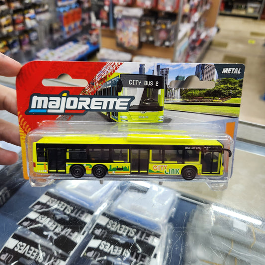Majorette - City Man Bus 'City Link' - 1:64 Scale