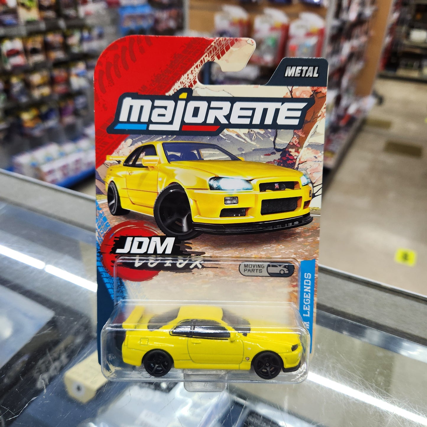 Majorette - JDM Legends Premium Cars - Nissan Skyline GT-R (R34)
