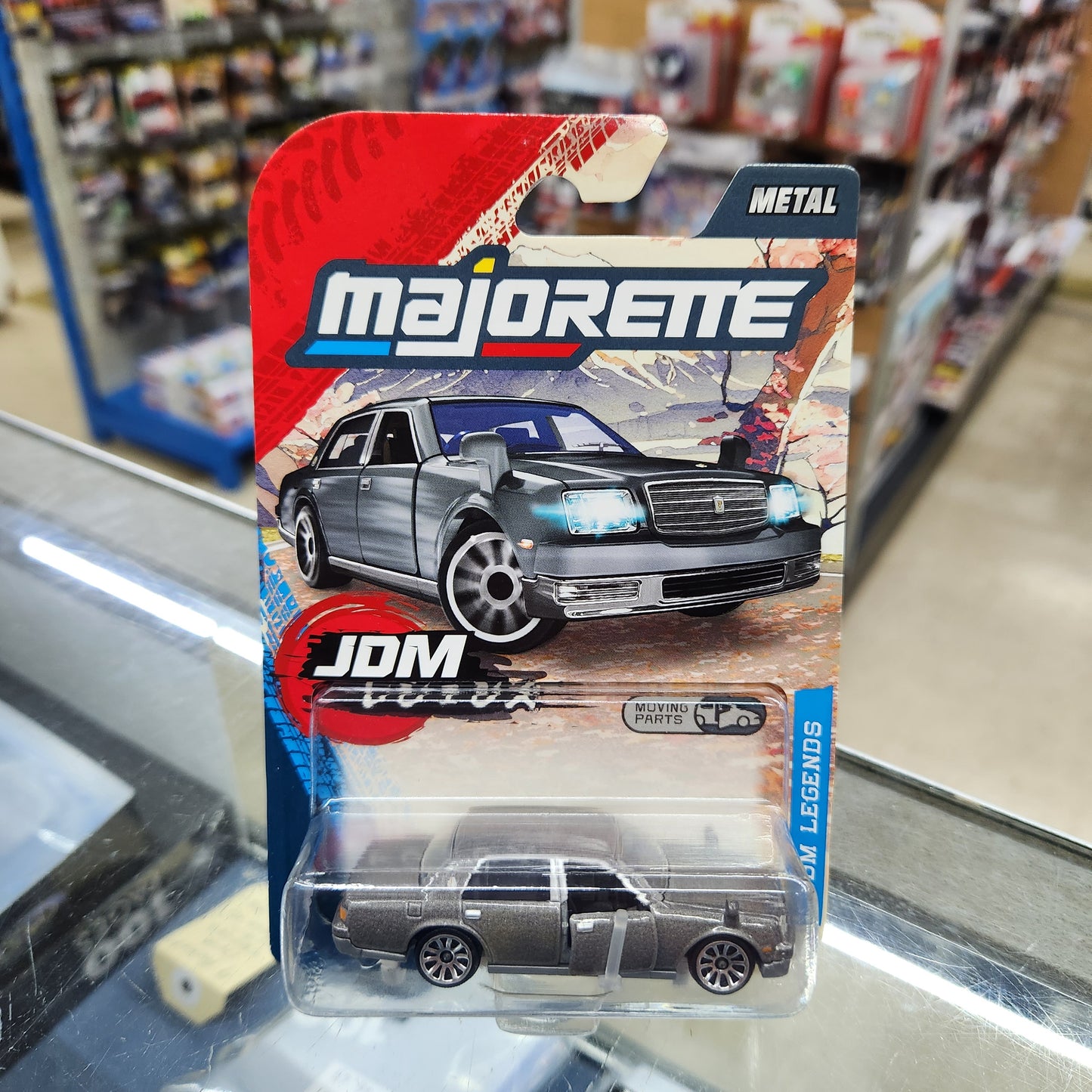 Majorette - JDM Legends Premium Cars - Toyota Century (Gun Metal Grey)
