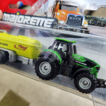 Majorette - City Trailers - Deutz-Fahr Tractor + Water Tank