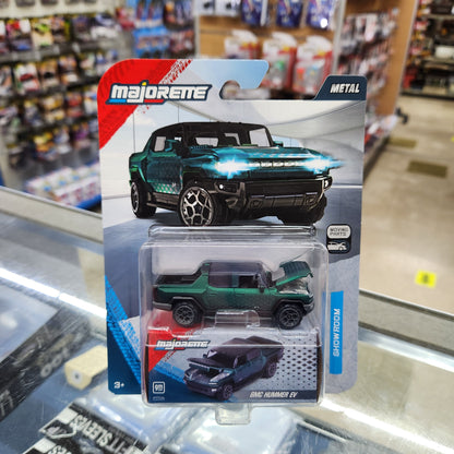 Majorette - Showroom Series Deluxe Cars - GMC Hummer EV (Matt Green)