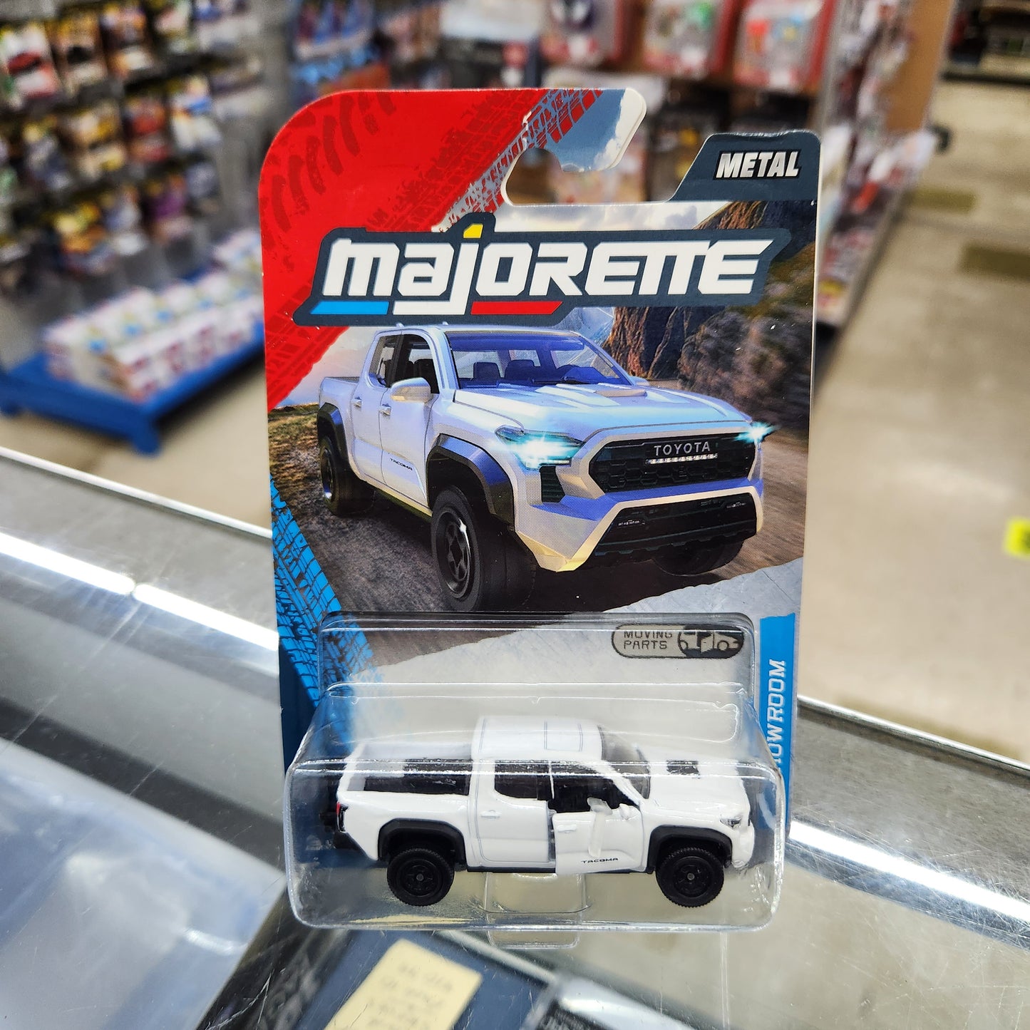 Majorette - Showroom Series Premium Cars - Toyota Tacoma TRD Pro (White)