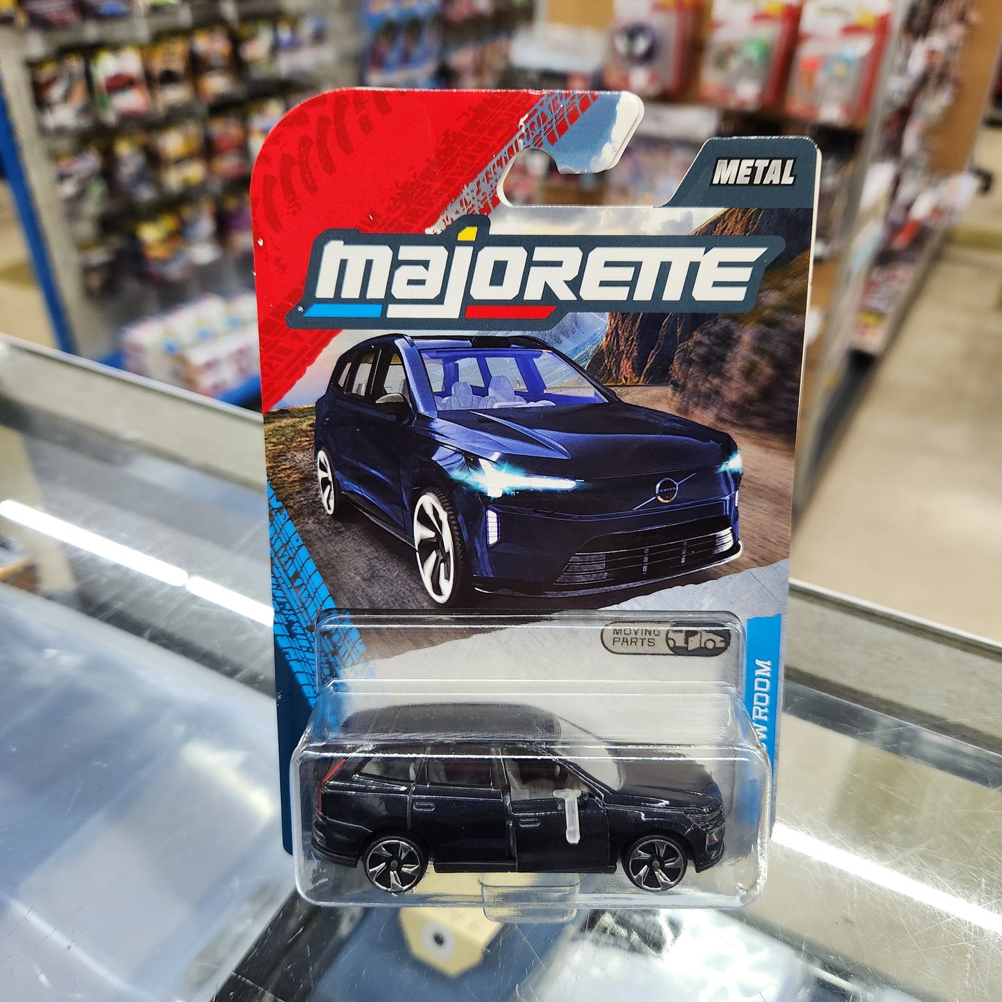 Majorette - Showroom Series Premium Cars - Volvo EX90 (Navy Blue)