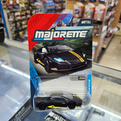 Majorette - Showroom Series Premium Cars - Lamborghini Huracan Avio (Matt Black)
