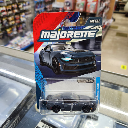 Majorette - Showroom Series Premium Cars - Ford Mustang Dark Horse (Grey)