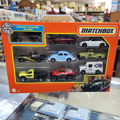 Matchbox - 9 Car Collection with Exclusive 'Lotus Exige' (2022)