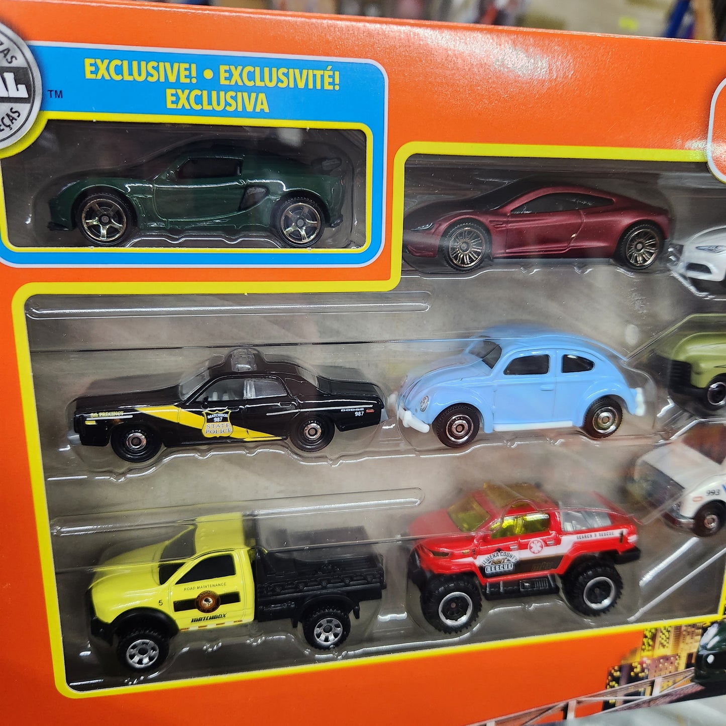 Matchbox - 9 Car Collection with Exclusive 'Lotus Exige' (2022)
