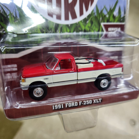 Greenlight - 'Down on the Farm' Series 9 - 1991 Ford F-250 XLT - 1:64 Scale