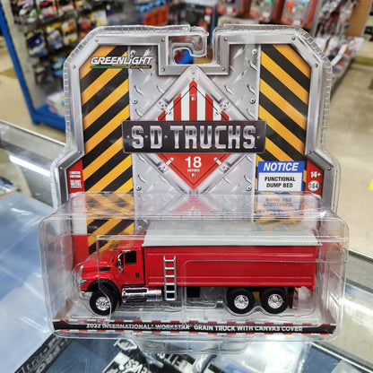 Greenlight - SD Trucks - 2022 International Workstar Grain Truck - 1:64 Scale
