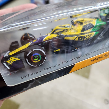 Spark - 2024 McLaren F1 Team MCL38 '2024 Monaco GP' 4th Place - #4 Lando Norris