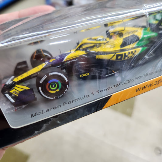 Spark - 2024 McLaren F1 Team MCL38 '2024 Monaco GP' 4th Place - #4 Lando Norris