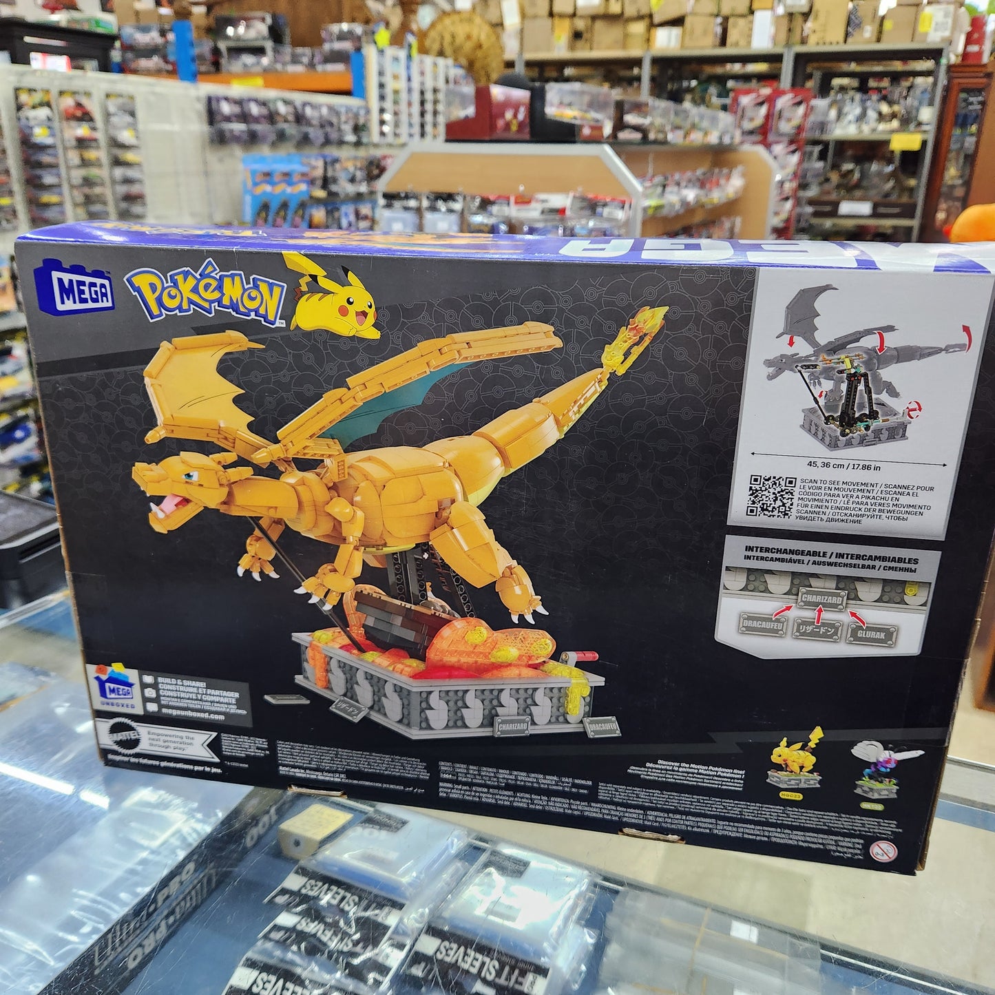 Mega Bloks - Pokemon 'Motion Charizard' - 1664 Pieces
