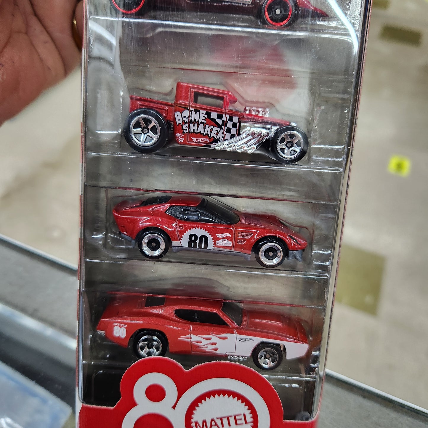 Hot Wheels - Mattel 80th Anniversary - 5 Pack
