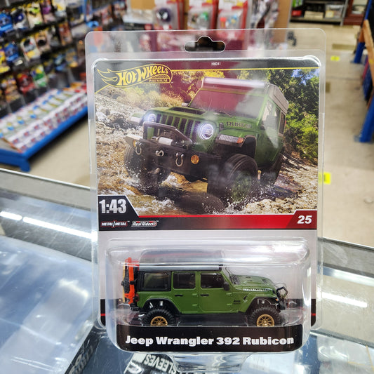 Hot Wheels Premium - Jeep Wrangler 392 Rubicon - 1:43 Scale