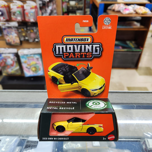 Matchbox - Moving Parts - 2020 BMW M4 Cabriolet - 1:64 Scale