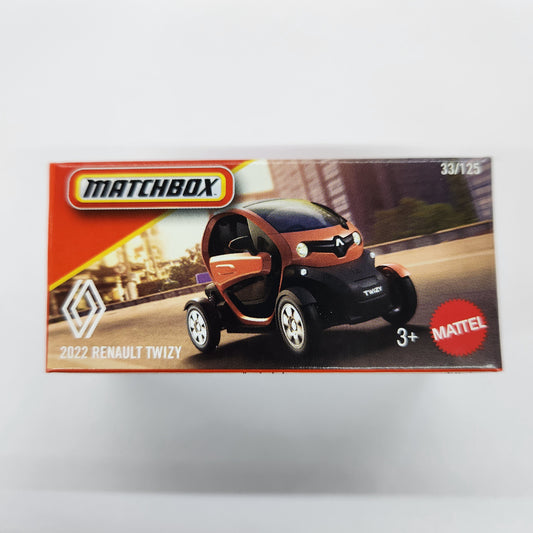 Matchbox - 2025 Power Grabs - 2022 Renault Twizy (Brown) - 1:64 Scale