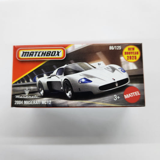 Matchbox - 2025 Power Grabs - Maserati MC12 - 1:64 Scale