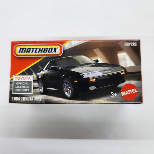 Matchbox - 2025 Power Grabs - 1984 Toyota MR2 (Black) - 1:64 Scale
