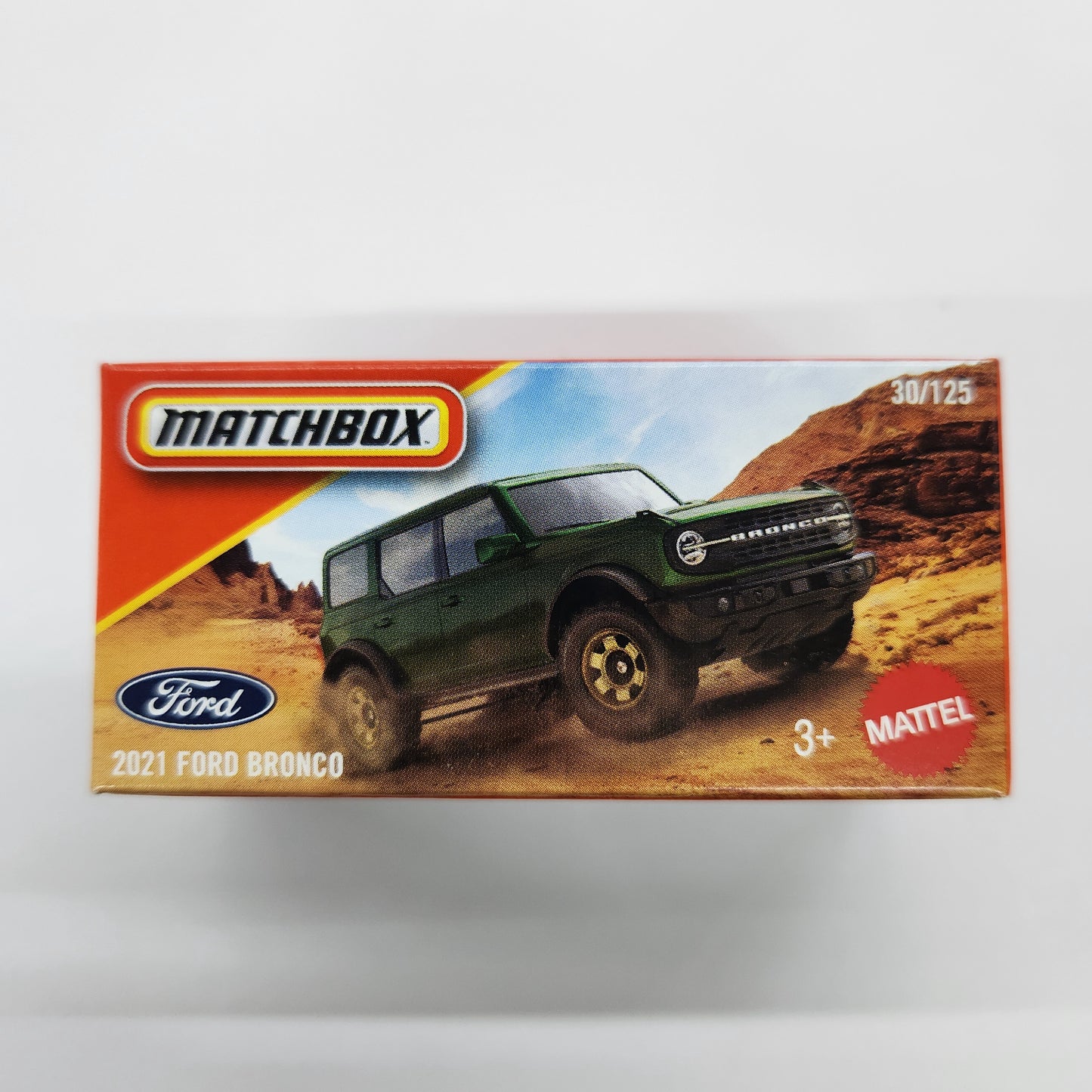 Matchbox - 2025 Power Grabs - 2021 Ford Bronco (Green) - 1:64 Scale