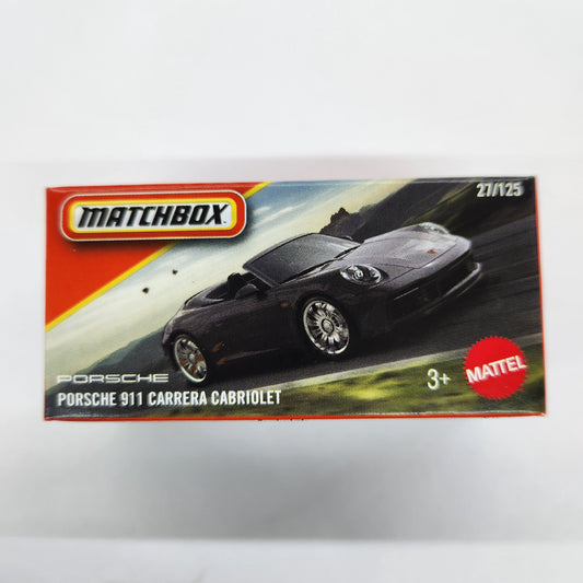Matchbox - 2025 Power Grabs - Porsche 911 Carrera Cabriolet - 1:64 Scale