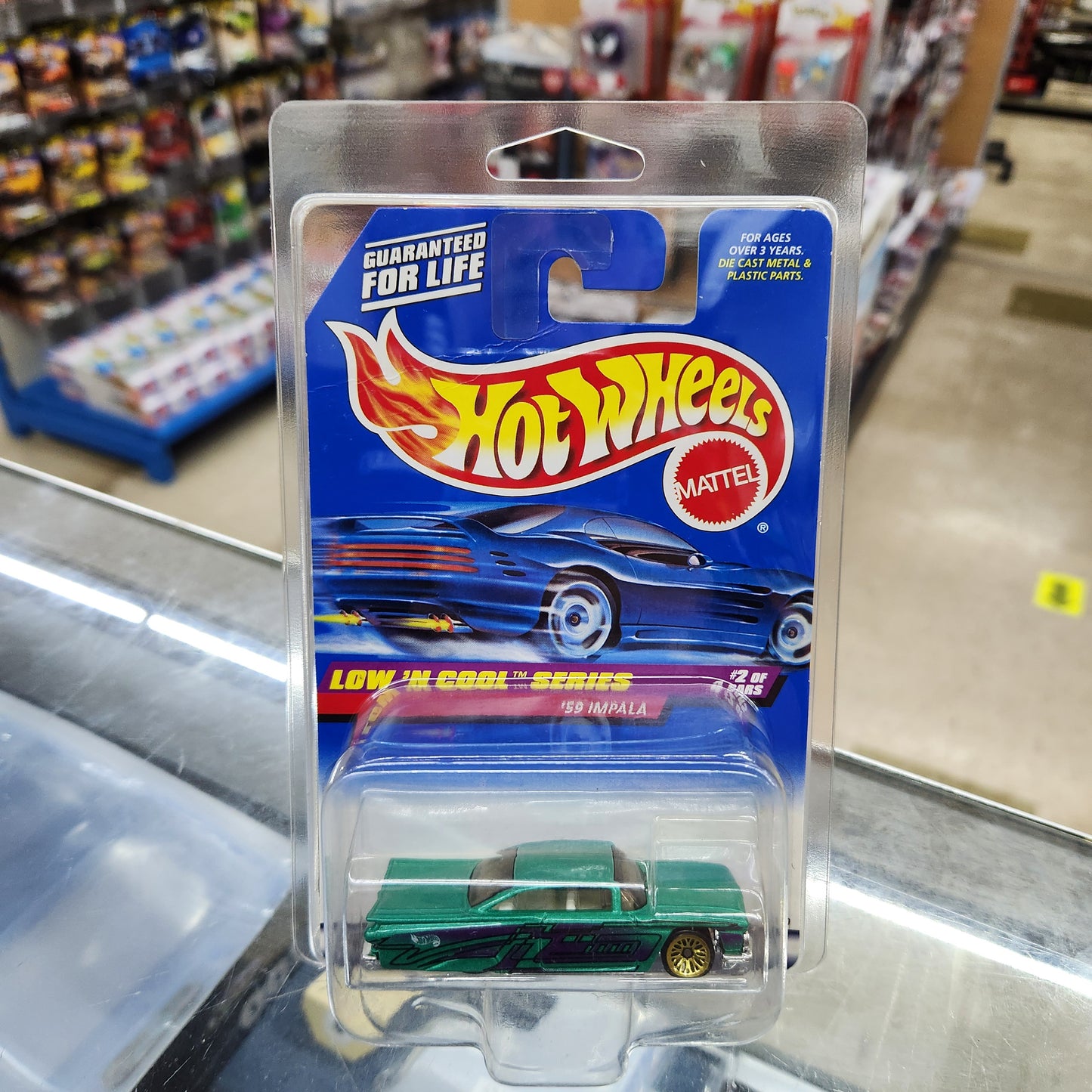 Hot Wheels - '59 Impala (Low 'N Cool Series 1998) - 1:64 Scale