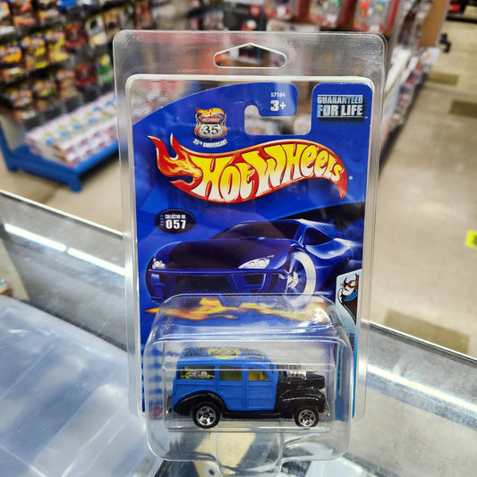 Hot Wheels - '40 Ford Woody (Wild Wave 2003) - 1:64 Scale