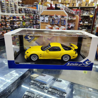 Solido - Mazda RX-7 FD RS 'Streetfighter Yellow' - 1:18 Scale