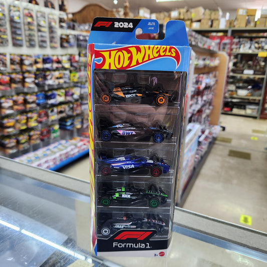 Hot Wheels - 2024 Formula One F1 - 5 Pack