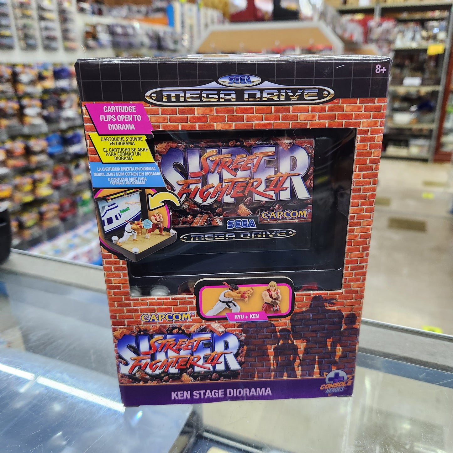 Console Heroes - Street Fighter II Collectible Diorama