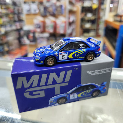 MiniGT - Subaru Impreza WRC99 - #5 Richard Burns / Robert Reid - Winner, 1999 Rally Australia
