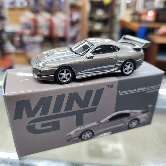 MiniGT - Toyota Supra VeilSide Combat V-II Combat Grey