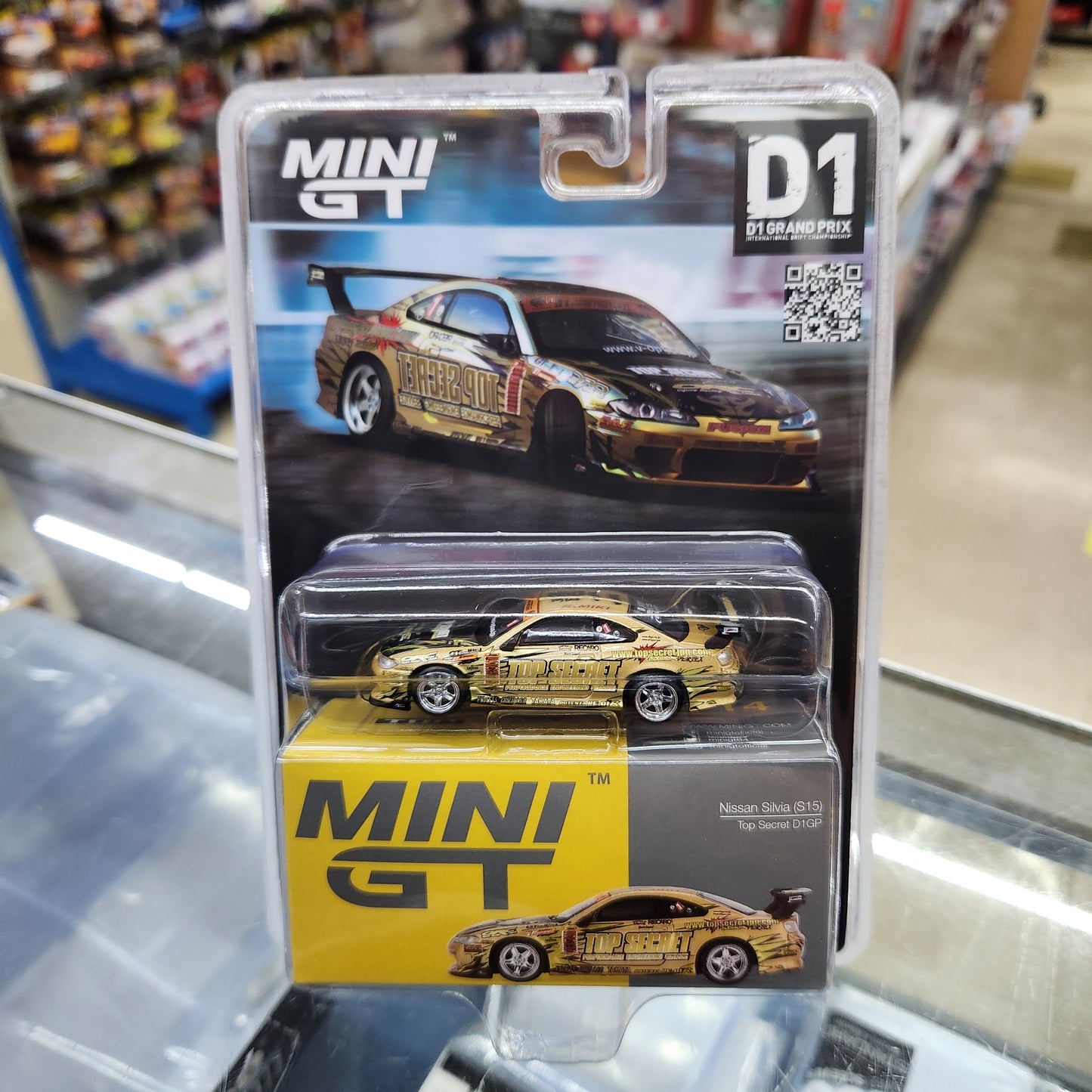 MiniGT - Nissan Silvia (S15) Top Secret D1GP (Blister)