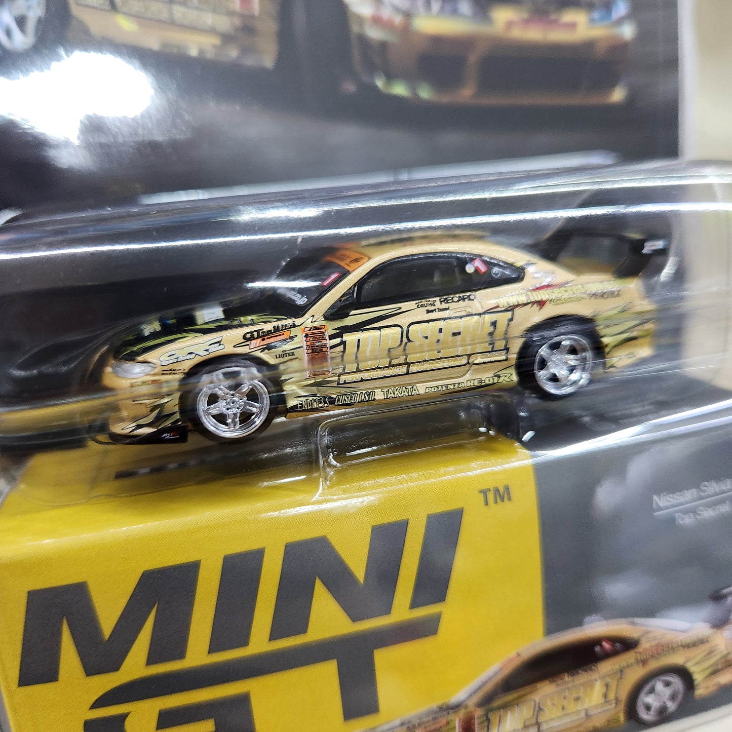 MiniGT - Nissan Silvia (S15) Top Secret D1GP (Blister)