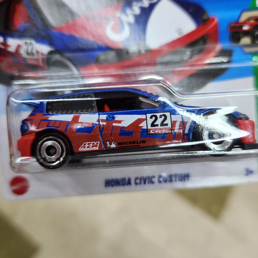 Hot Wheels - Honda Civic Custom #22 - Short Card