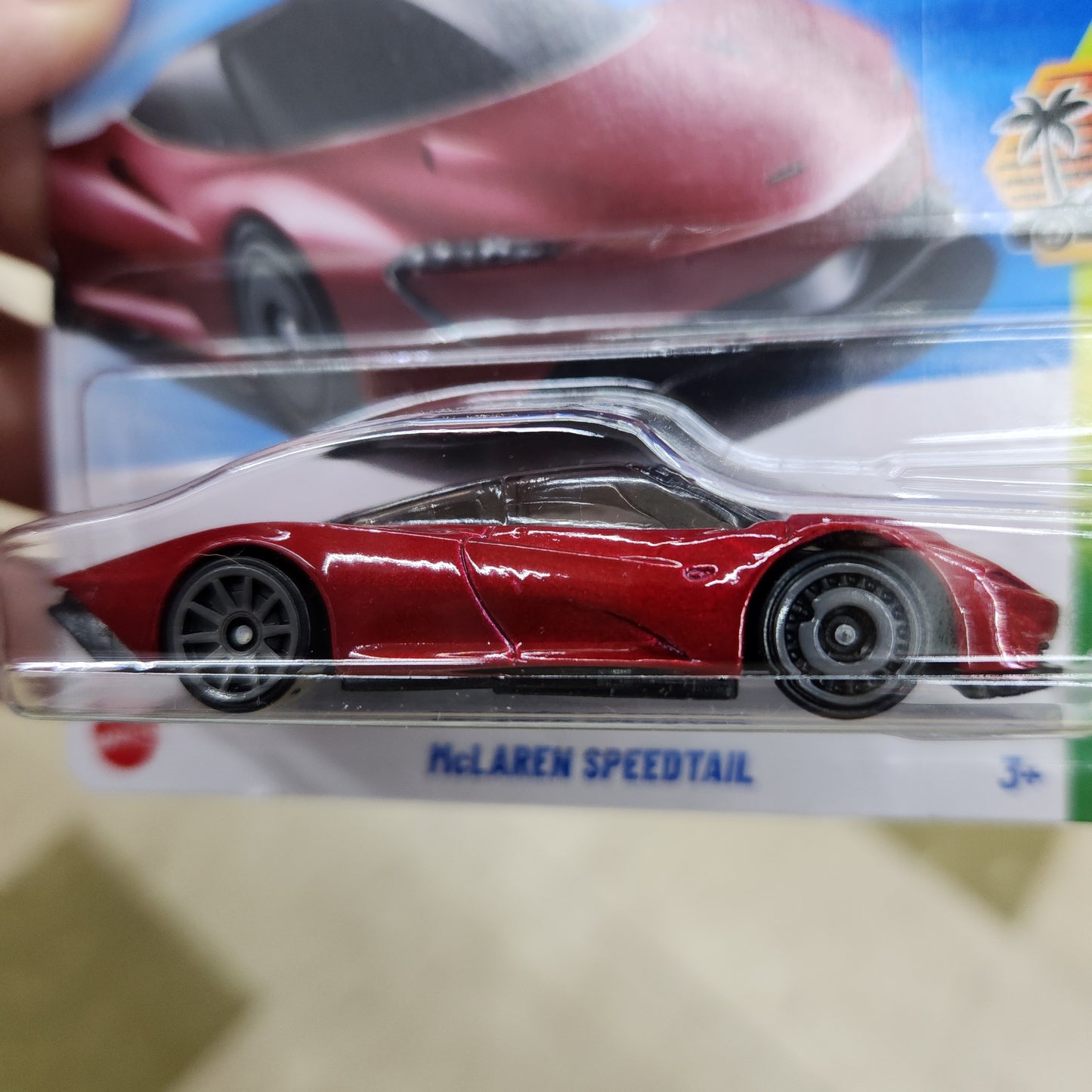 Hot Wheels - McLaren Speedtail - Short Card