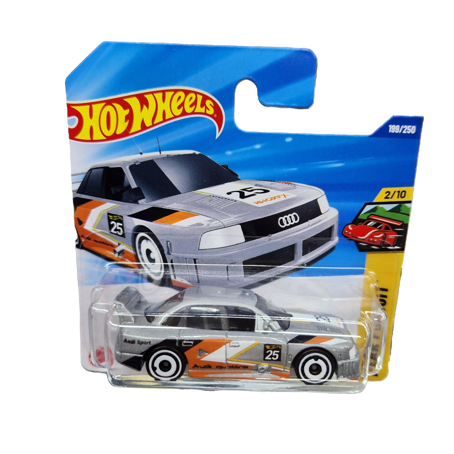 Hot Wheels - Audi 90 Quattro #25 - Short Card