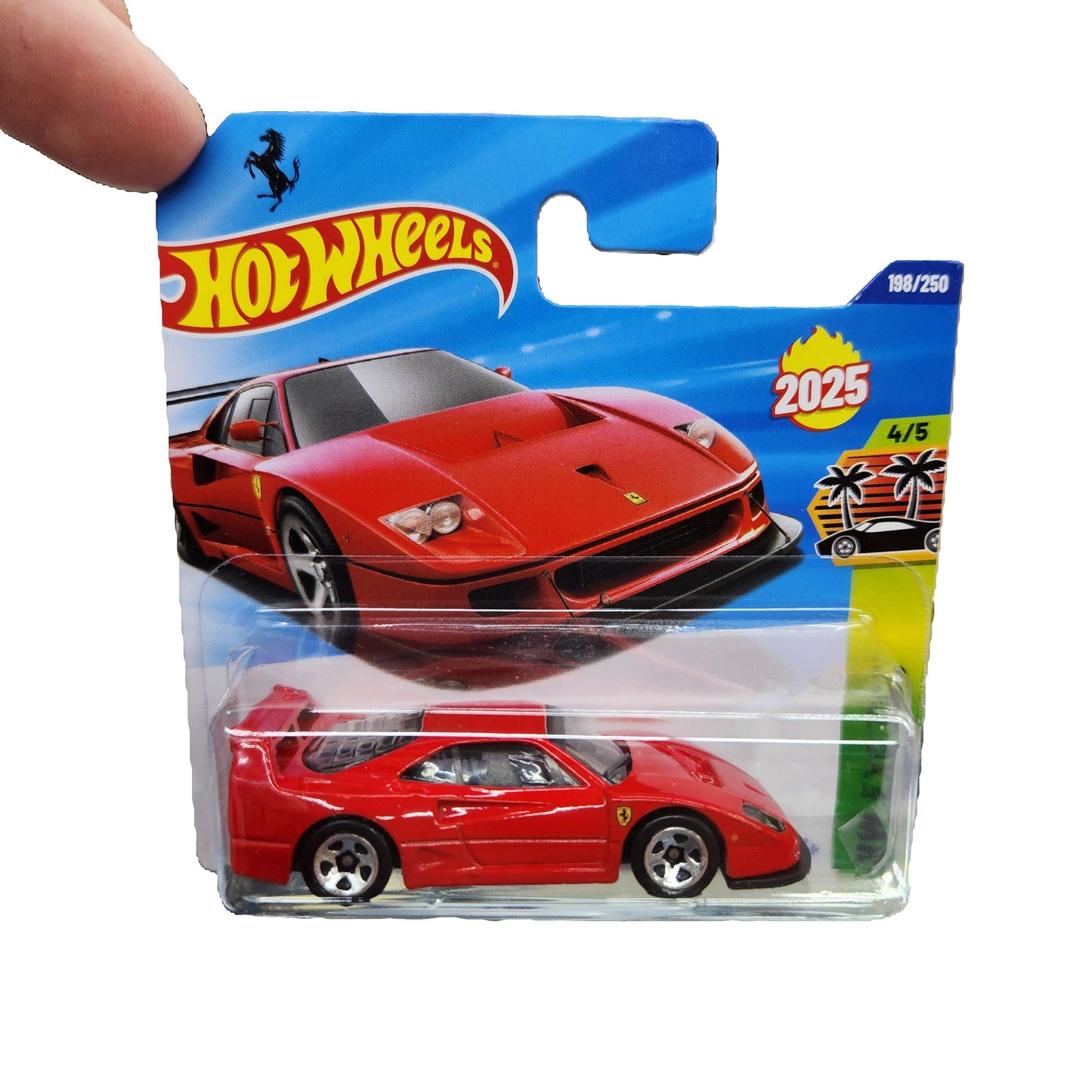 Hot Wheels - Ferrari F40 Competizione - Short Card