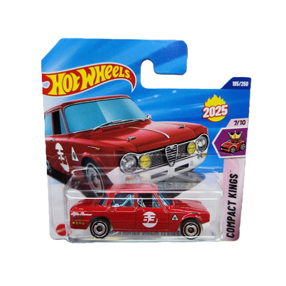 Hot Wheels - Alfa Romeo Giulia TI Super - Short Card