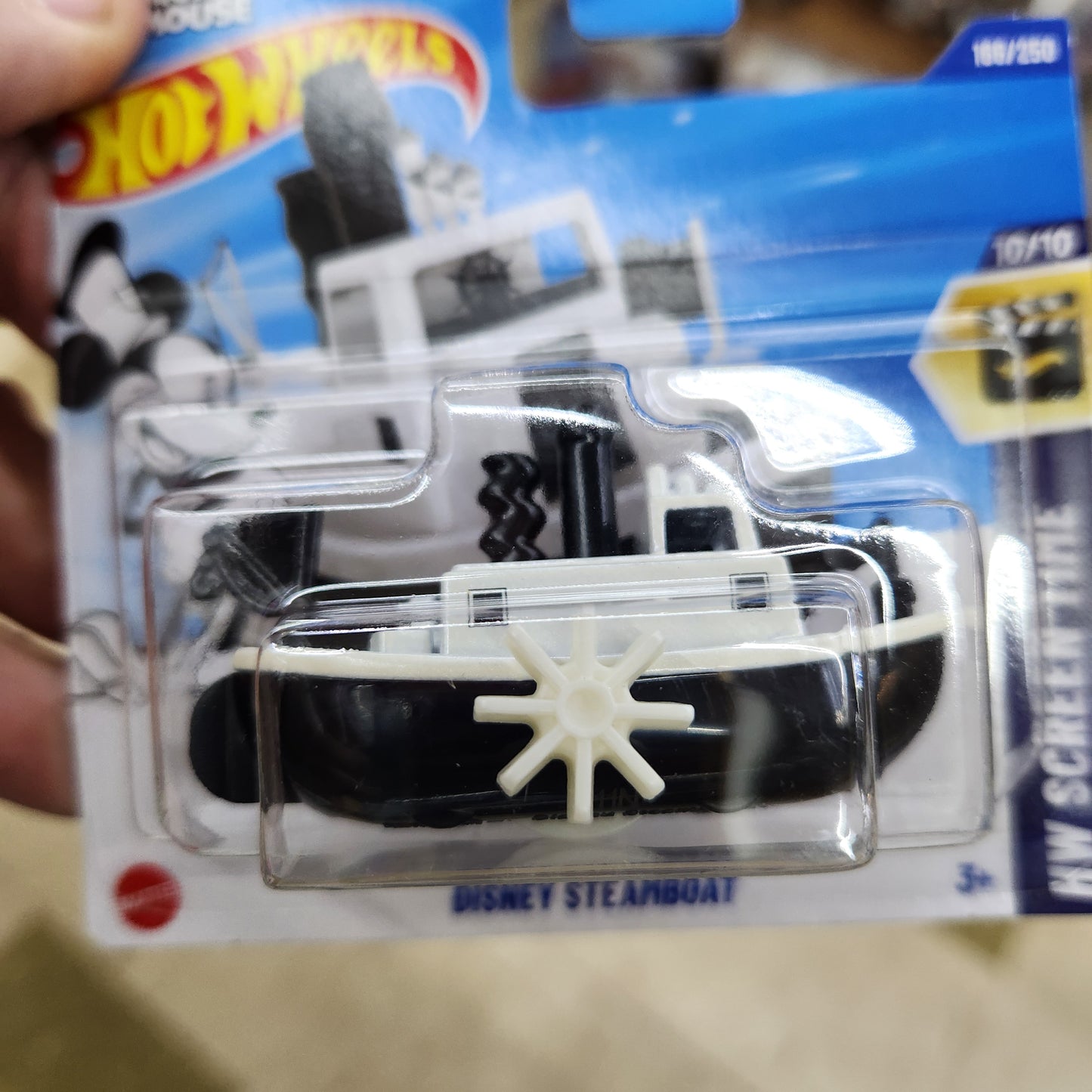 Hot Wheels - Disney Steamboat - Short Card