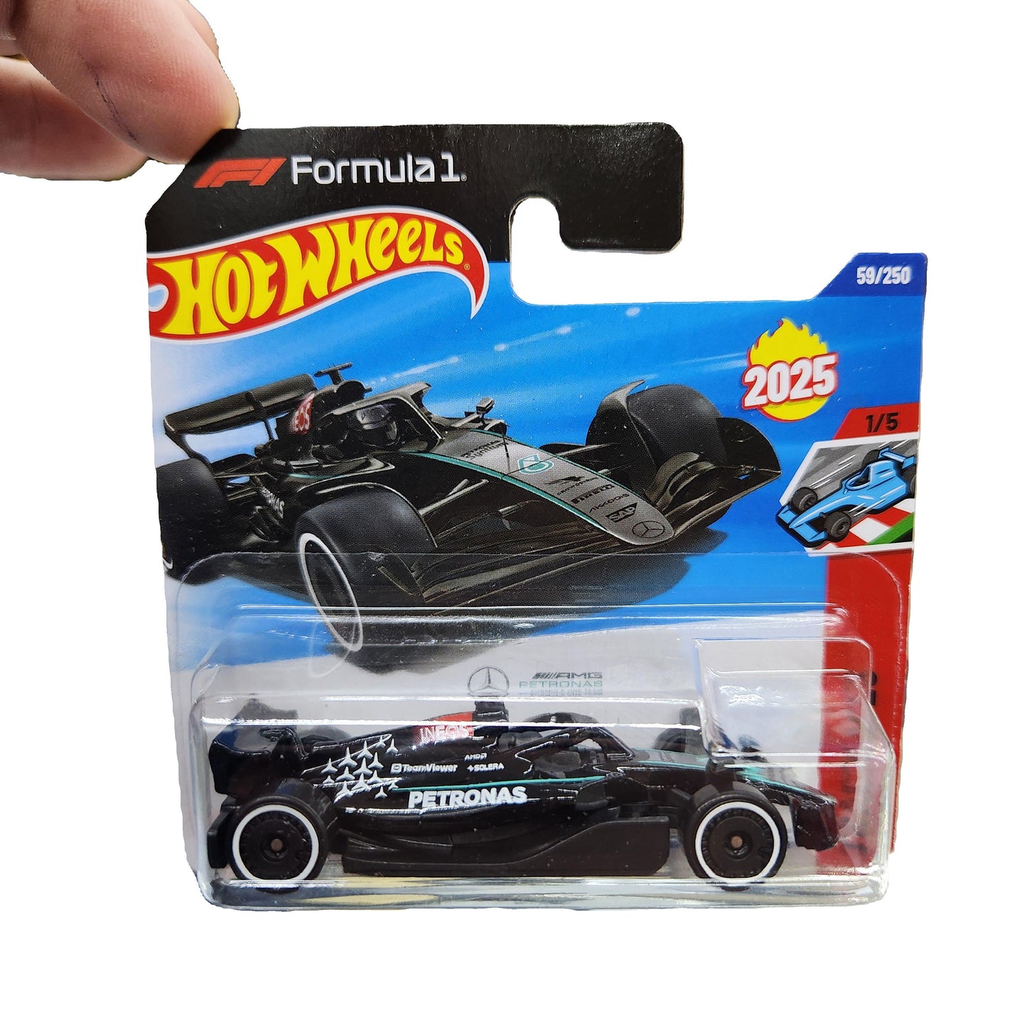 Hot Wheels - Mercedes-AMG Petronas Formula One Team - Short Card