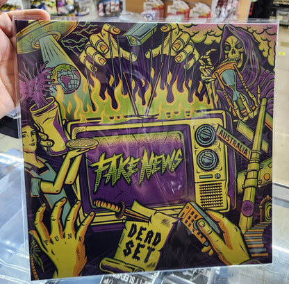 NEW - Fake News, Dead Set (Purple Splatter) LP