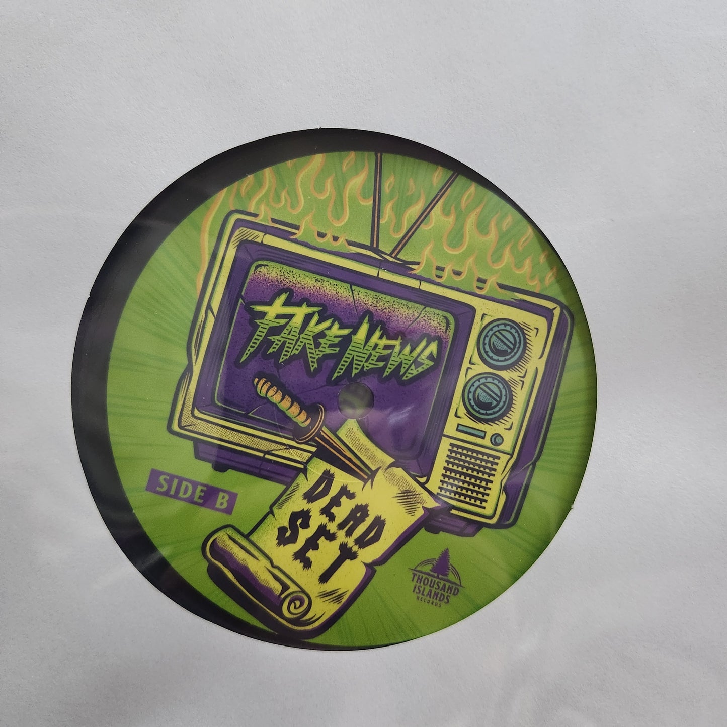 NEW - Fake News, Dead Set (Purple Splatter) LP