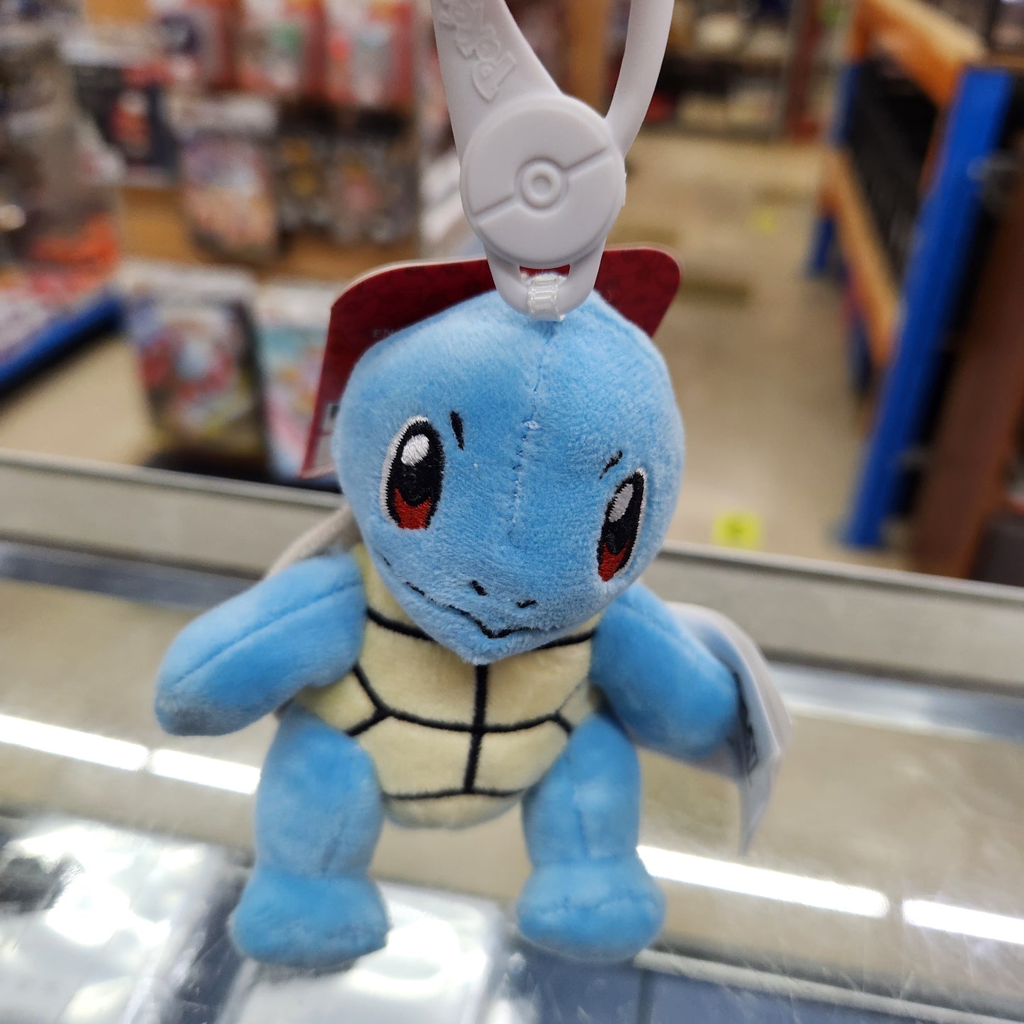 Pokemon - Clip on Plush - 11cm - Squirtle